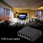 Frendorf | 5 Ports 10/100Mbps POE Switch IEEE802.3af Power Over Ethernet Netzwerk-Switch für IP-Kamera VoIP-Telefon AP-Geräte