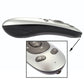 Frendorf | PR-07 2.4G Multifunktionale 6-Achsen-Gyroskop-PC-Drahtlose-Präsentationsfernbedienung PPT-Präsentation Luftmaus, Unterstützt Windows XP / Vista / Win7 / Win8 / Android 4.0 und höher, Effektive Reichweite: 15m(Grau)