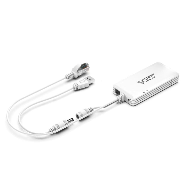Frendorf | VONETS VAP11G-500S High Power CPE 20dbm Mini WiFi 300Mbps Brücke WiFi-Repeater Signalverstärker, Outdoor Drahtlos Punkt zu Punkt, Keine Hindernisse (Weiß)