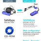 Frendorf | VONETS VAP11G-300 Mini WiFi 300Mbps Brücke WiFi Repeater, Bester Partner von IP Gerät / IP Kamera / IP Drucker / XBOX / PS3 / IPTV / Skybox (Blau)