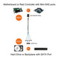 Frendorf | Mini SAS SFF-8643 Host auf 7-Pin 4 SATA Ziel-Festplatte 6Gbps Daten Server Raid Kabel, Länge: 1m