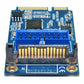 Frendorf | MINI PCI-E zu USB 3.0 Front 19 Pin Desktop PC Erweiterungskarte (Blau)