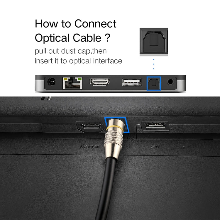 Frendorf | 20m OD6.0mm vernickeltes Metall Kopf Toslink männlich zu männlich Digitaloptisches Audiokabel