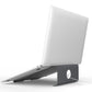 Frendorf | Aluminium Kühlständer für Laptop, geeignet für Mac Air, Mac Pro, iPad und andere 11-17 Zoll Laptops (Grau)