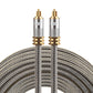 Frendorf | EMK YL-A 15m OD8.0mm vergoldetes Metall-Toslink-Männlich zu Männlich Digital-Optik-Audio-Kabel