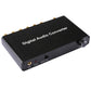 Frendorf | 2CH Digital Audio Decoder Converter mit optischem Toslink SPDIF Koaxial für Heimkino / PS4 / PS3 / XBOX360, Unterstützung der Lautstärkeregelung, AC-3, DTS