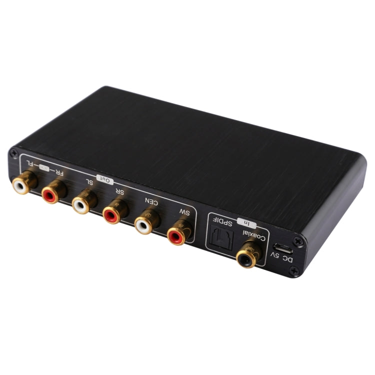 Frendorf | 2CH Digital Audio Decoder Converter mit optischem Toslink SPDIF Koaxial für Heimkino / PS4 / PS3 / XBOX360, Unterstützung der Lautstärkeregelung, AC-3, DTS