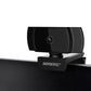 Frendorf | Aoni A20 FHD 1080P IPTV WebCam Teleconference Teaching Live Broadcast Computer Kamera mit Mikrofon (Schwarz)