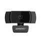 Frendorf | Aoni A20 FHD 1080P IPTV WebCam Teleconference Teaching Live Broadcast Computer Kamera mit Mikrofon (Schwarz)
