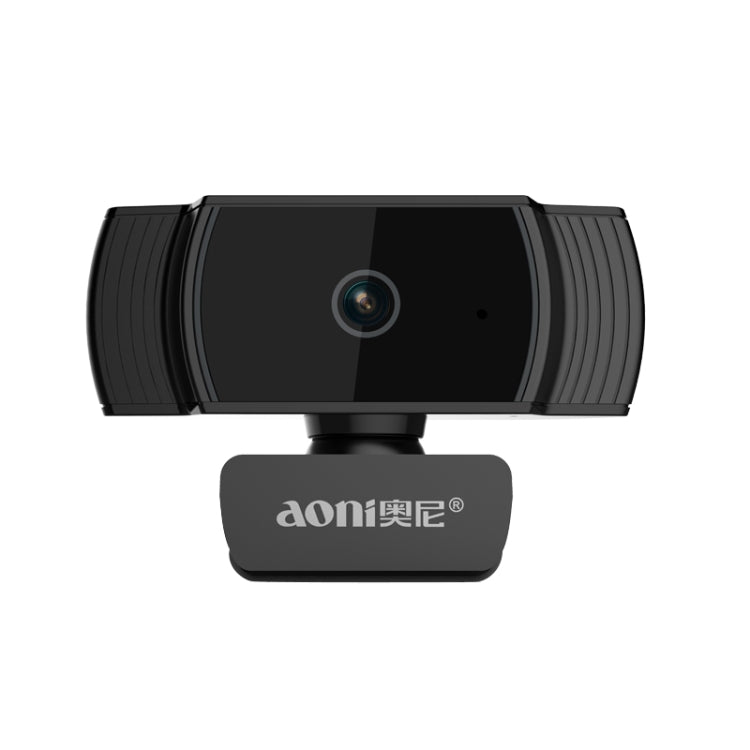 Frendorf | Aoni A20 FHD 1080P IPTV WebCam Teleconference Teaching Live Broadcast Computer Kamera mit Mikrofon (Schwarz)
