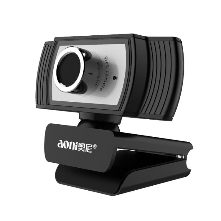 Frendorf | Aoni C33 Schönheit FHD 1080P IPTV WebCam Video-Konferenz Unterricht Live Übertragung Computer Kamera mit Mikrofon, treiberfrei Plug and Play (Schwarz)