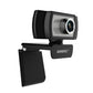 Frendorf | Aoni C33 Schönheit FHD 1080P IPTV WebCam Video-Konferenz Unterricht Live Übertragung Computer Kamera mit Mikrofon, treiberfrei Plug and Play (Schwarz)