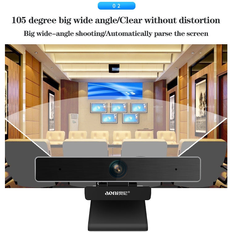 Frendorf | aoni C90 1080P HD Business Smart Computer Kamera mit Mikrofon