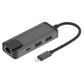 Frendorf | Onten 75002 8PIN zu RJ45 Hub USB 2.0 Adapter (Dunkelgrün)