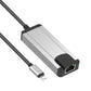 Frendorf | Onten 75002 8PIN zu RJ45 Hub USB 2.0 Adapter (Silber)