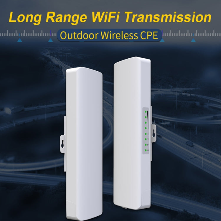 Frendorf | COMFAST CF-E312A Qualcomm AR9344 5.8GHz 300Mbps/s Outdoor ABS Wireless-Netzwerkbrücke mit POE-Adapter