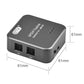 Frendorf | EMK SPDIF/TosLink Digital Optical Audio 3x1 Switcher mit IR-Controller (Grau)