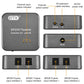Frendorf | EMK SPDIF/TosLink Digital Optical Audio 3x1 Switcher mit IR-Controller (Grau)