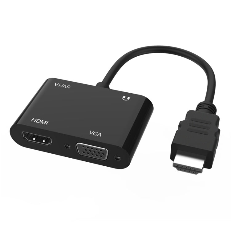 Frendorf | Onten 5165HV HDMI zu HDMI + VGA Adapter