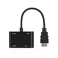 Frendorf | Onten 5165HV HDMI zu HDMI + VGA Adapter