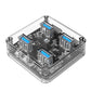Frendorf | ORICO MH4U-30 USB 3.0 Transparenter Desktop HUB mit 30cm Micro USB Kabel