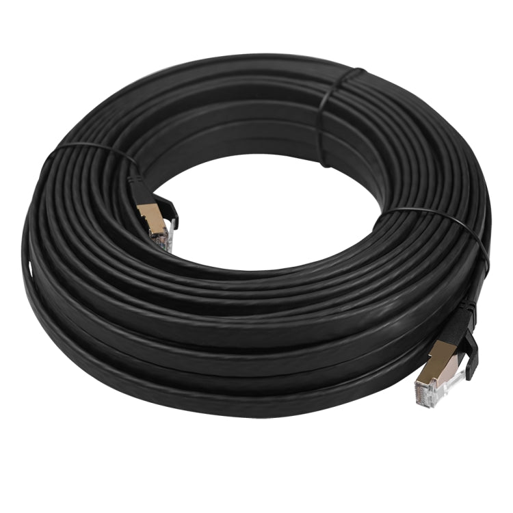 Frendorf | CAT8-2 zweifach abgeschirmtes CAT8 Flachnetzwerk LAN-Kabel, Länge: 10m