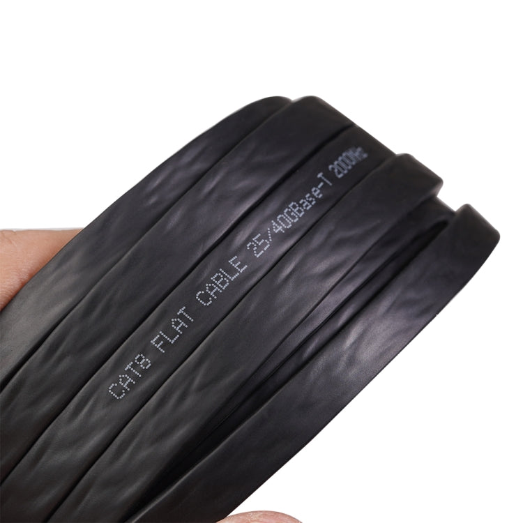 Frendorf | CAT8-2 Doppelt abgeschirmtes CAT8 Flachnetzwerk LAN-Kabel, Länge: 15m