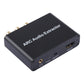 Frendorf | 192KHz ARC Audio Extractor HDMI ARC zu SPDIF + Koaxial + L/R Converter Audio Rückkanal Adapter
