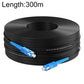 Frendorf | Triple Steel Wire Langstrecken Outdoor Glasfaser Drop-Kabel Patch Jumper mit SC-Stecker, Kabellänge: 300m