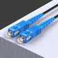 Frendorf | Triple Steel Wire Langstrecken Outdoor Glasfaser Drop-Kabel Patch Jumper mit SC-Stecker, Kabellänge: 300m