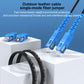 Frendorf | Triple Steel Wire Langstrecken Outdoor Glasfaser Drop-Kabel Patch Jumper mit SC-Stecker, Kabellänge: 300m