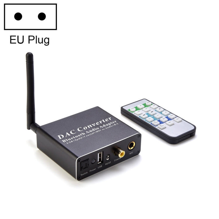 Frendorf | NK-Q8 Bluetooth Audio Adapter DAC-Konverter mit Fernbedienung, EU-Stecker