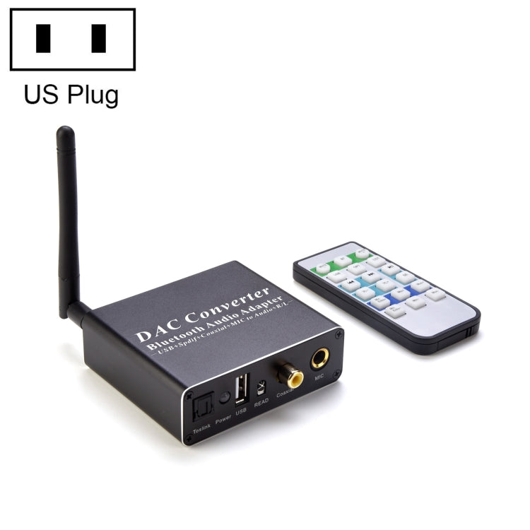 Frendorf | NK-Q8 Bluetooth Audio Adapter DAC Converter mit Fernbedienung, US-Stecker
