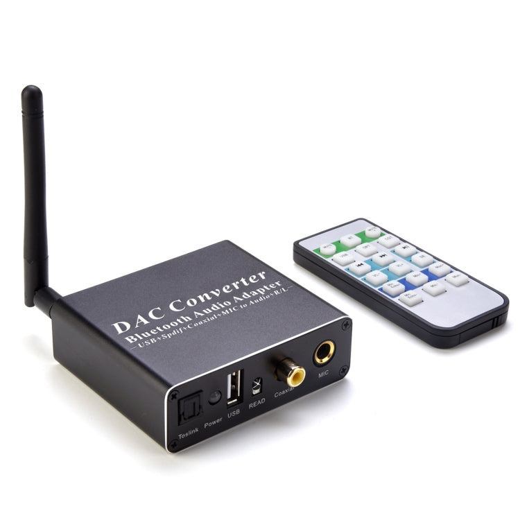 Frendorf | NK-Q8 Bluetooth Audio Adapter DAC Converter mit Fernbedienung, UK Stecker