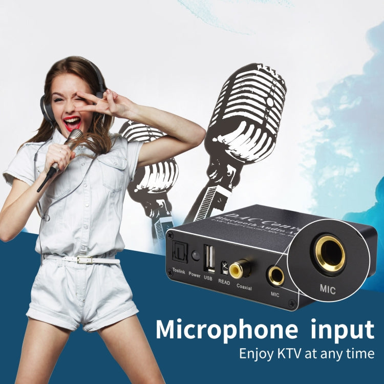 Frendorf | NK-Q8 Bluetooth Audio Adapter DAC Converter mit Fernbedienung, UK Stecker