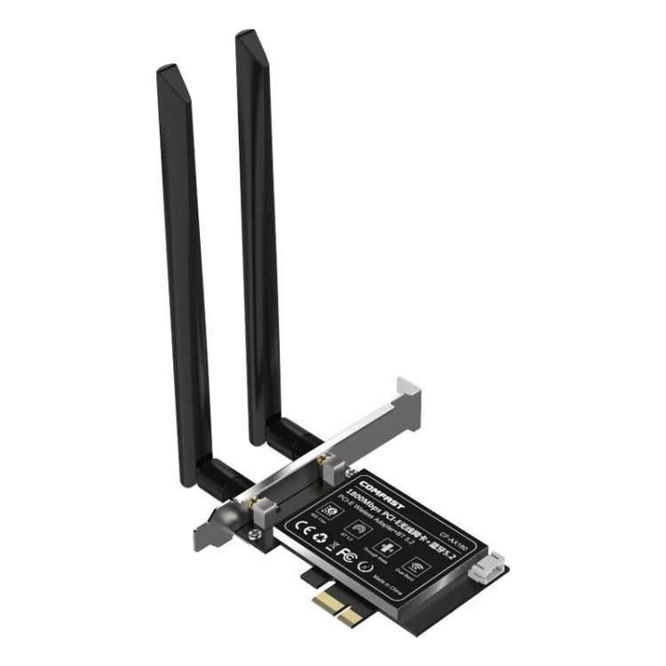 Frendorf | COMFAST CF-AX180 1800Mbps PCI-E Bluetooth 5.2 Dual Frequency Gaming WiFi 6 Wireless Netzwerkadapter ohne Kühlkörper