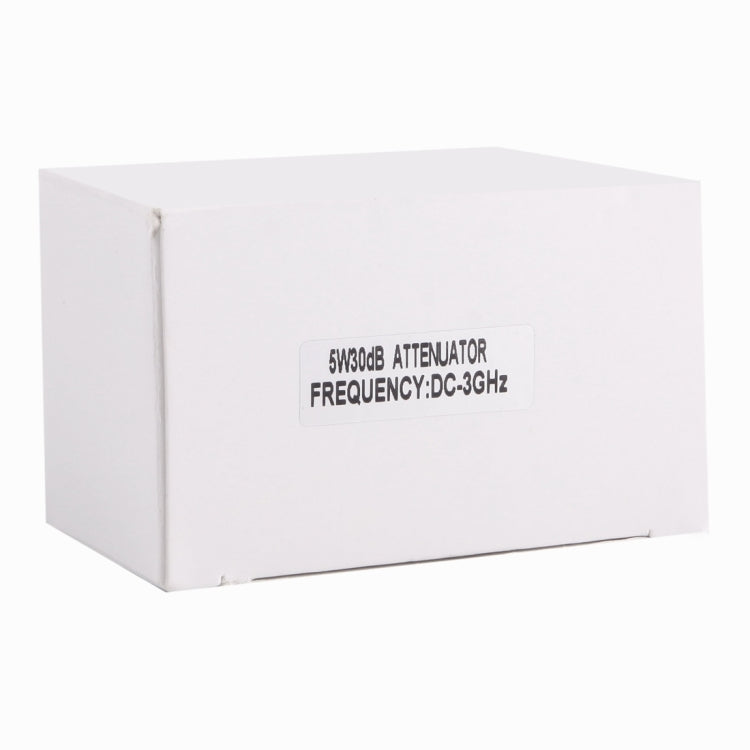 Frendorf | 5W 30dBi N Female zu N Male DC-13GHz Frequenz Gain Dämpfer(Silber)