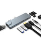 Frendorf | Rocketek SHL731 8 in 1 60W PD / RJ45 / 4K HDMI / USB 3.0 HUB Adapter für Surface Pro 3 / 4 / GO
