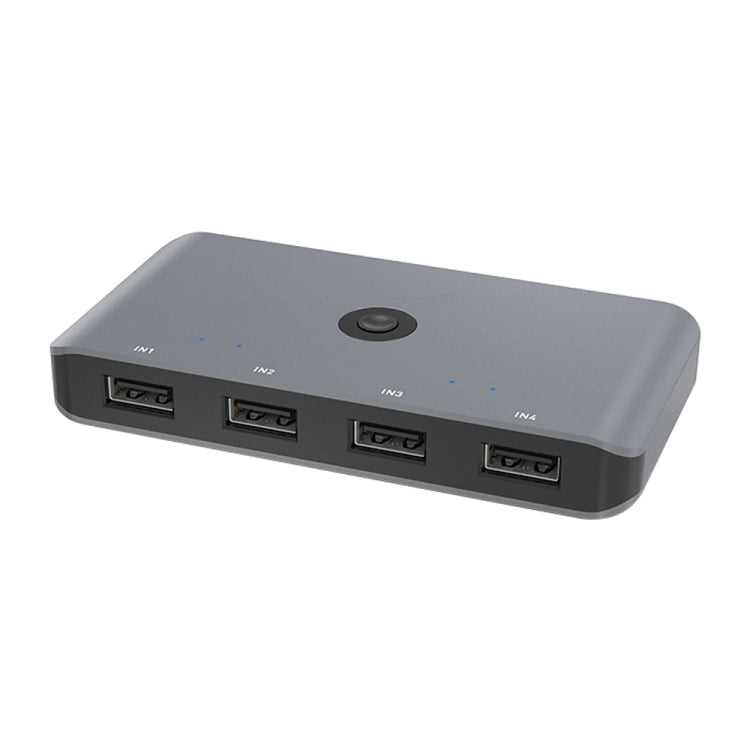 Frendorf | Rocketek HC406 USB3.0 KVM Switch Vier In Vier Out Sharing Converter