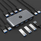 Frendorf | Rocketek HC406 USB3.0 KVM Switch Vier In Vier Out Sharing Converter