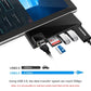 Frendorf | Rocketek SH768 6 in 1 RJ45 / USB 3.0 / HDMI / SD / TF HUB Adapter für Surface Pro 4