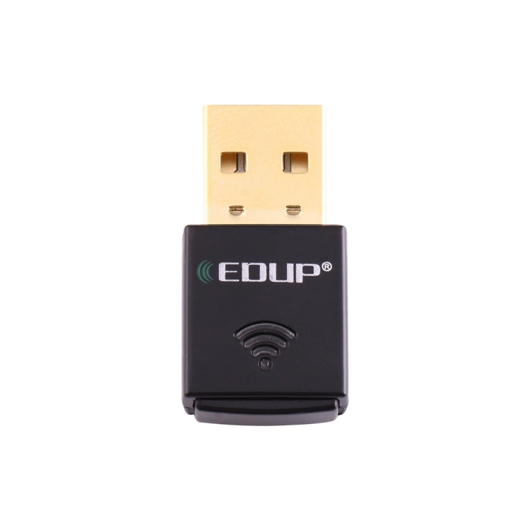Frendorf | EDUP EP-AC1619 Mini Wireless USB 600Mbps 2.4G / 5.8Ghz 150M+433M Dual Band WiFi Netzwerkadapter für Nootbook / Laptop / PC( Schwarz)
