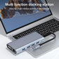 Frendorf | 11 in 1 USB-C / Type-C zu USB Dockingstation HUB Adapter (1000M Netzwerkport)
