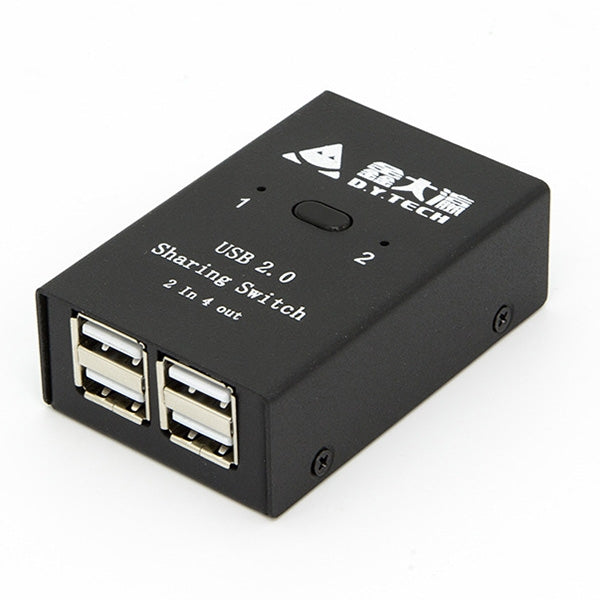 Frendorf | DY-B046 2 In 4 Out USB 2.0 Sharing Switch USB Flash Drucker Adapter