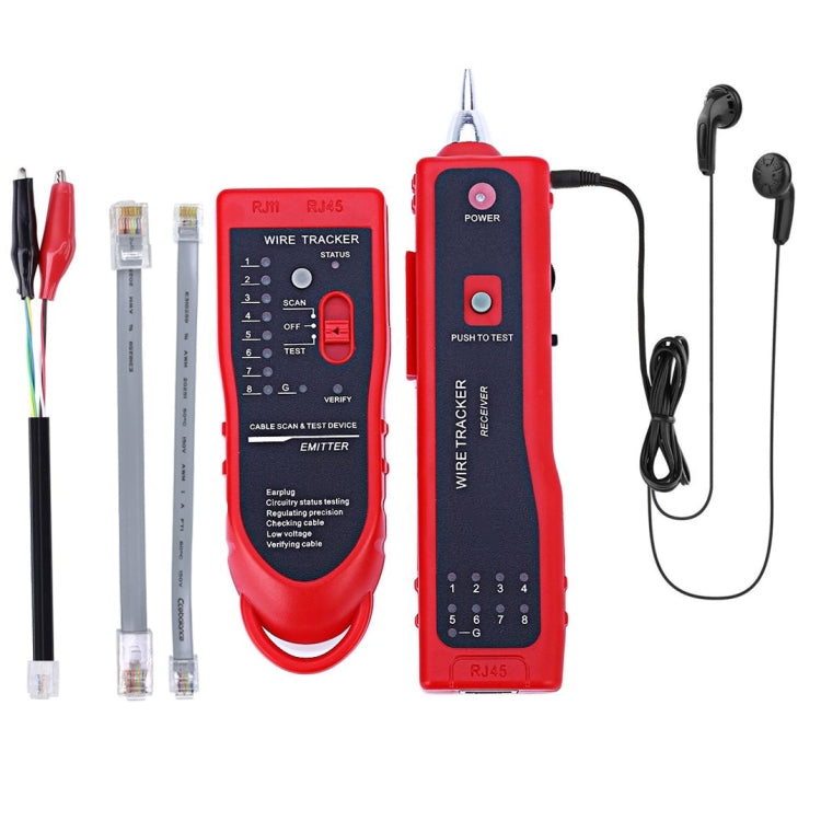 Frendorf | RJ11 / RJ45 Telefonkabel-Tracker Ethernet LAN Netzwerk Kabel Tester Detektor Leitungsfinder