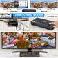 Frendorf | KC-KVM212DH 4K 60HZ USB3.0 DP Dual Display KVM Switcher mit MST Dual Screen Extension Replikation