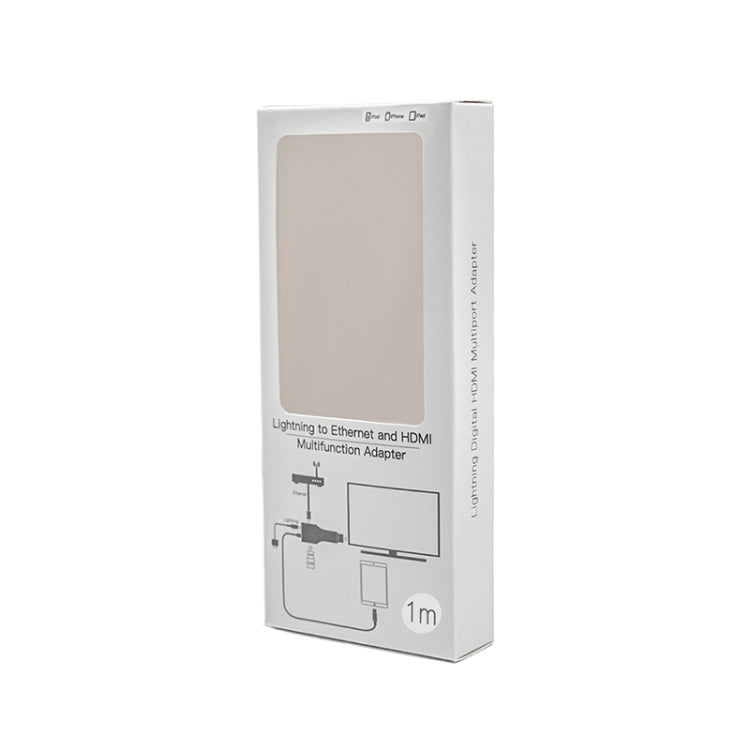 Frendorf | NK-1079 8 Pin zu HDMI männlich + USB weiblich + RJ45 weiblich Adapterkabel, Länge: 1m