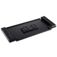 Frendorf | Tragbarer 360 Grad verstellbarer faltbarer Aluminiumlegierung Tischständer mit doppelten CPU-Lüftern & Mauspad für Laptop / Notebook, Tischgröße: 480mm x 260mm (Schwarz)