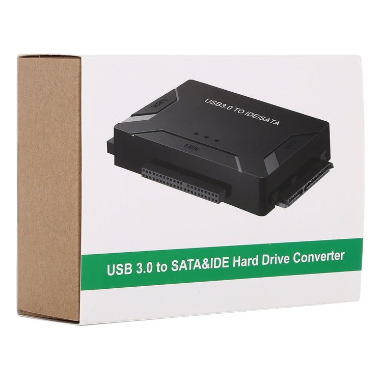 Frendorf | USB 3.0 zu SATA / IDE Festplattenkonverter Adapterkabel für 2,5 Zoll / 3,5 Zoll SATA IDE HDD, Kabellänge: 1m