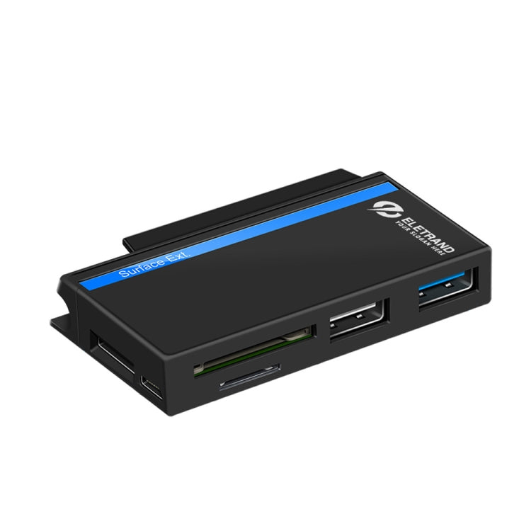 Frendorf | ROCKETEK RT-SGO727 USB 3.0 + USB 2.0 + Micro USB Schnittstelle Hub für Microsoft Surface Go, mit 2 TF-Karten- und SD-Kartensteckplätzen